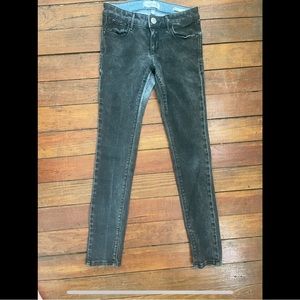 Habitual alice skinny size:25 coated gray/black